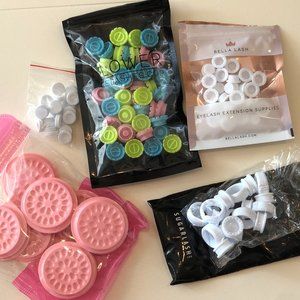 Lash Extension Adhesive Wells